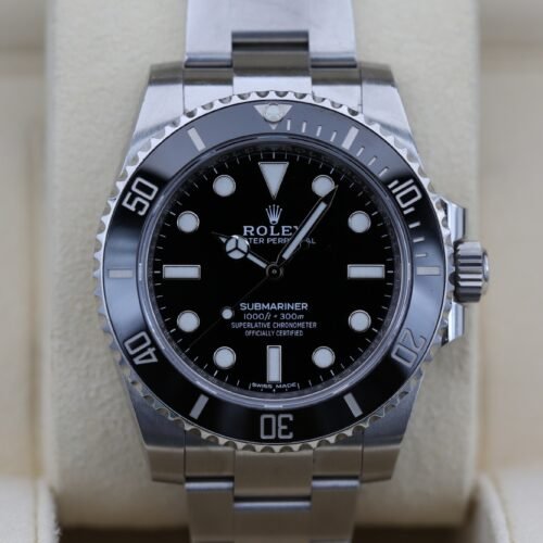 Rolex 114060 Black SUBMARINER 40mm 2019