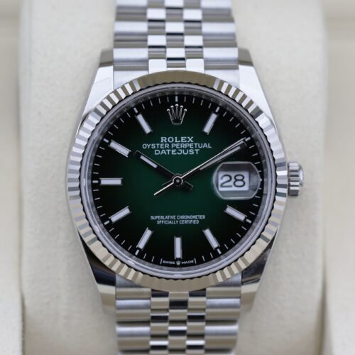 Rolex 126234 Green Ombré DATEJUST 36mm 2026