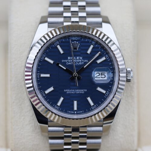 Rolex 126334 Blue Motif DATEJUST 41mm 2022